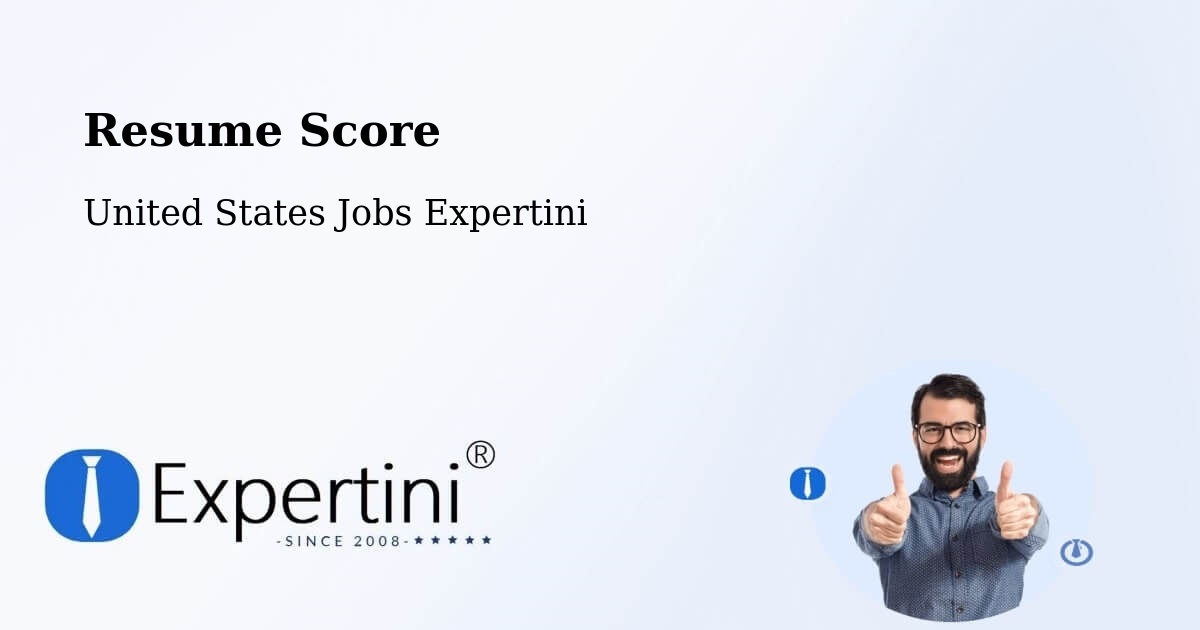 Resume Score & Job Description Match Tool – Pipestone - United States Jobs Expertini
